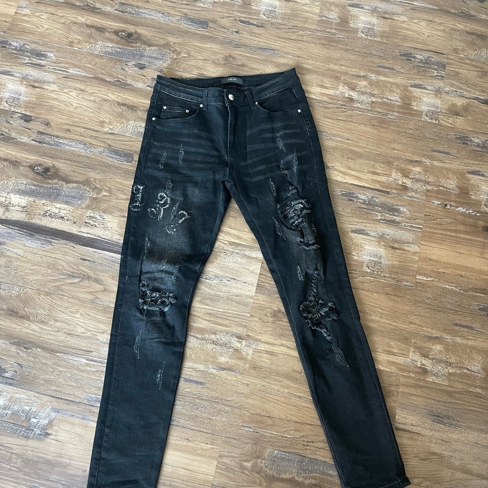 Black Amiri Jeans